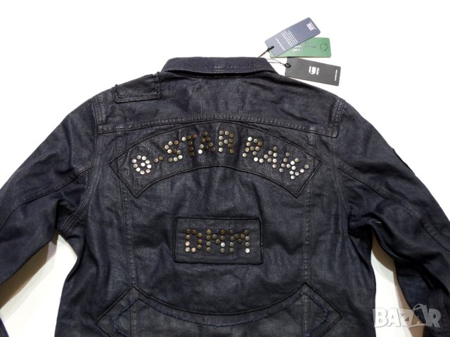 Ново и намалено! G-star D-Staq Studs Slim JKT 3D COBLER PROCESSED Мъжко Яке Размер М, снимка 5 - Якета - 41770985