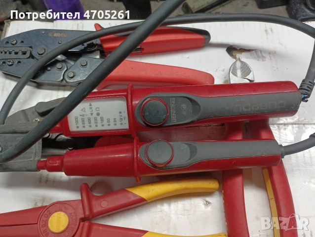 knipex cimco klauke benning, снимка 2 - Клещи - 53286896