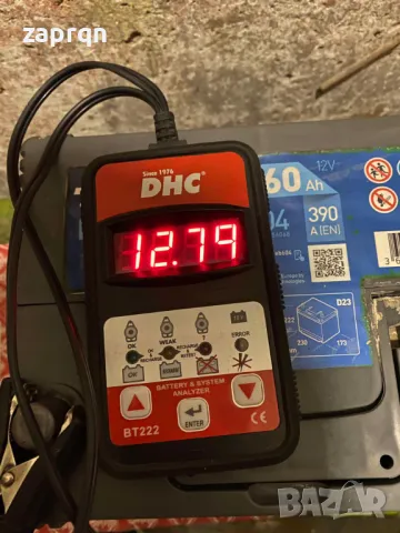 Почти нов акумулатор Exide 60 амп/ч 390 А R+ Азиатка с гаранция, снимка 1