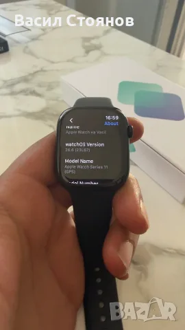 Apple Watch series11 2025, снимка 4 - Смарт гривни - 56058601