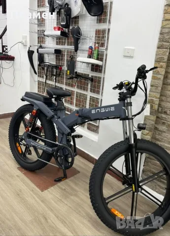 Нов!! Електрически велосипед Engwe X26 Double 1200W 48V/29.2Ah 50 км. ч. , снимка 14 - Велосипеди - 55770623