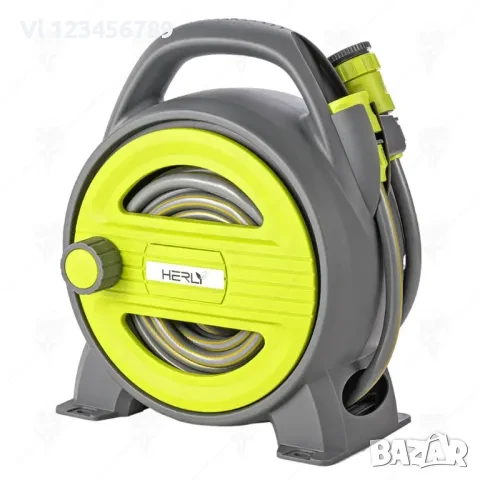 Макара за маркуч с бързо навиване к-кт10м+1.5м 5/16" HERLY-PRO, снимка 1