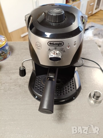 Delonghi еспресо машина EC221, 1100W, 15 bar, 1 л резервоар