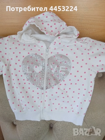 Детски тренч кот и детски суичари , снимка 5 - Детски якета и елеци - 50942655