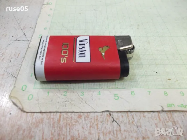 Запалка "Winston" френска газова с камъче работеща, снимка 5 - Колекции - 50010386