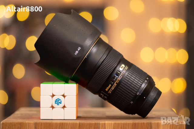 Nikon 24-70mm f/2.8G ED Nikkor обектив Никон