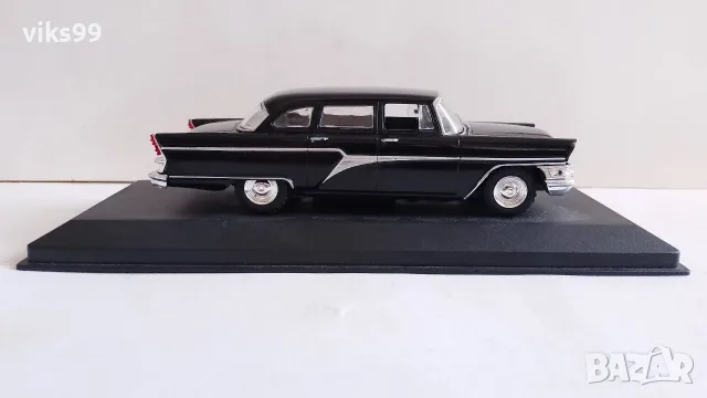 Метална количка ЧАЙКА ГАЗ-13 - Мащаб 1:43, снимка 4 - Колекции - 55845899