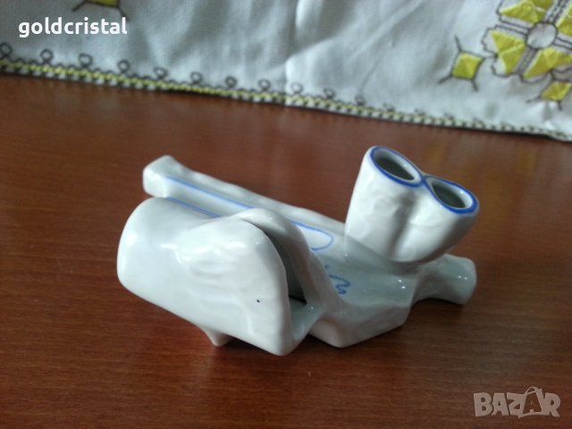 Стара порцеланова поставка за писалище , снимка 3 - Антикварни и старинни предмети - 42474712