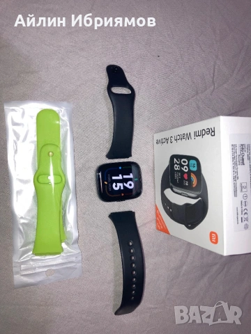 Smart часовник Xiaomi Redmi Watch 3 Active - черен