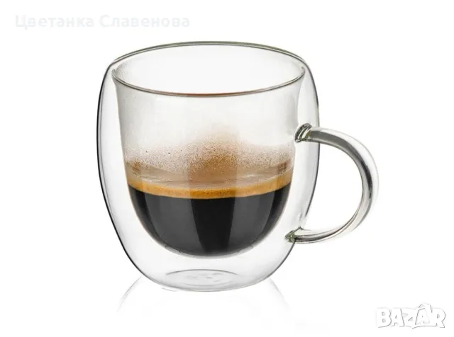 Чаша за чай и кафе Luigi Ferrero Coffeina FR-8042 250ml, 2 броя, снимка 3 - Чаши - 48823259