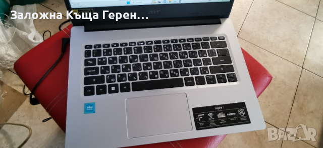 Лаптоп  Acer Aspire 1 A114, снимка 2 - Лаптопи за дома - 44759806