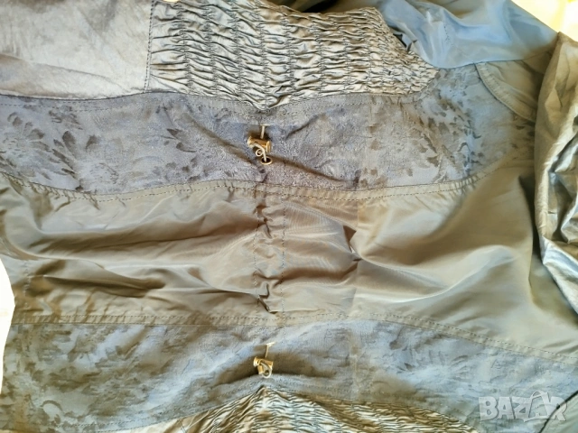 модерно дамско яке с яка/ качулка- District- размер S, снимка 7 - Якета - 53844832