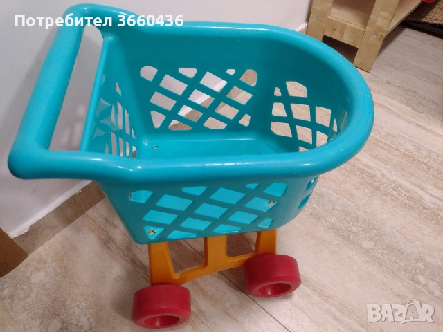 Детска пазарска количка - играчка, пластмаса, снимка 4 - Други - 52816523