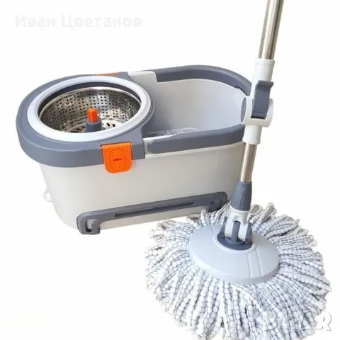 Модерна кофа за моп с автоматично въртене