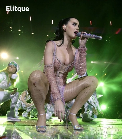 Дамски чорапогащник на малки ромбчета с диамантени камъчета, снимка 2 - Други - 52865051