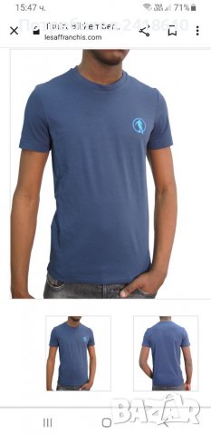 Dirk Bikkembergs Stretch Mens Slim Fit Size M НОВО! ОРИГИНАЛ! Мъжка Тениска!, снимка 4 - Тениски - 39929965