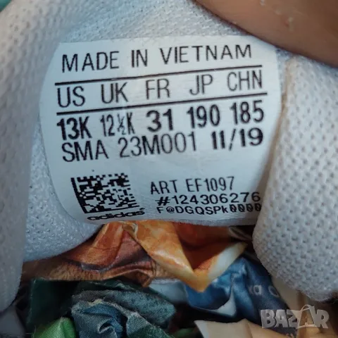 ДЕТСКИ МАРАТОНКИ ADIDAS TENSAUR I WHITE номер 30 ,5-31, снимка 2 - Детски маратонки - 49489043