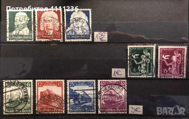 Германия преди 1945год .- цена на всяка снимка! , снимка 7 - Филателия - 53153850