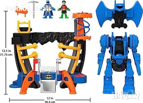 Нов робот + фигурки на Батман и Робин детска Играчка Imaginext HML02, снимка 2 - Образователни игри - 41927340