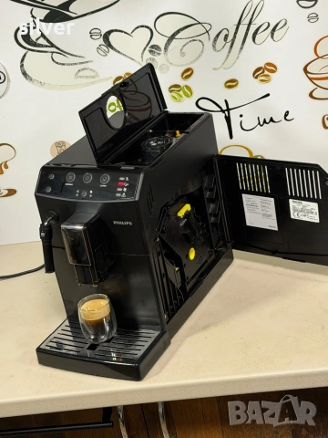Кафемашина кафе автомат Philips с гаранция, снимка 5 - Кафемашини - 53050359