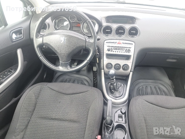 Пежо 308 1.6 HDI 109 к.с. 149500 км., снимка 12 - Автомобили и джипове - 53475097