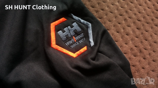 HELLY HANSEN Chelsea Evolution Stretch Midlayer Work Jacket разме L еластична работна горница W4-254, снимка 10 - Суичъри - 52037539
