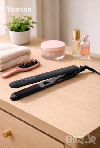 Преса за коса Rowenta Optiliss Keratin Shine Elite SF3122D0, 230 градуса