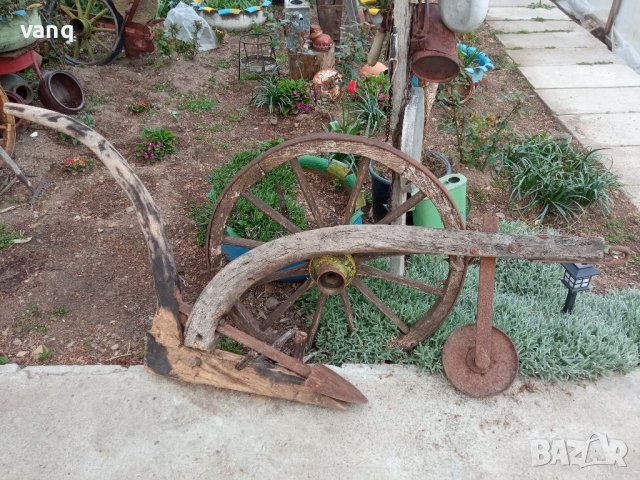 Автентично дървено рало, снимка 1