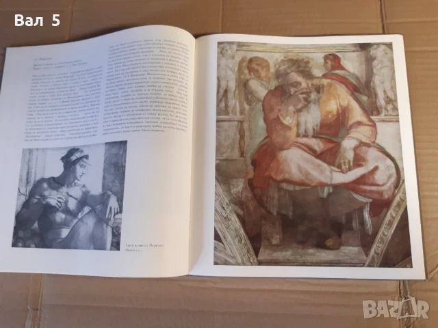 Албум изкуство , живопис - МИКЕЛАНДЖЕЛО, снимка 6 - Специализирана литература - 51119883