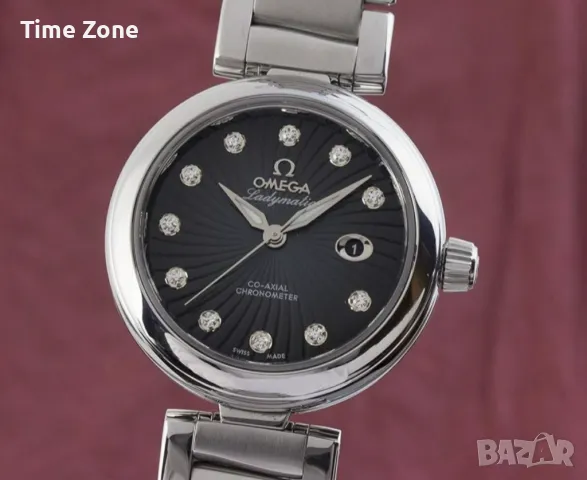 Omega De Ville Ladymatic 34mm Co-Axial Steel & Pink Gold Дамски Различни Варианти, снимка 2 - Дамски - 48000641