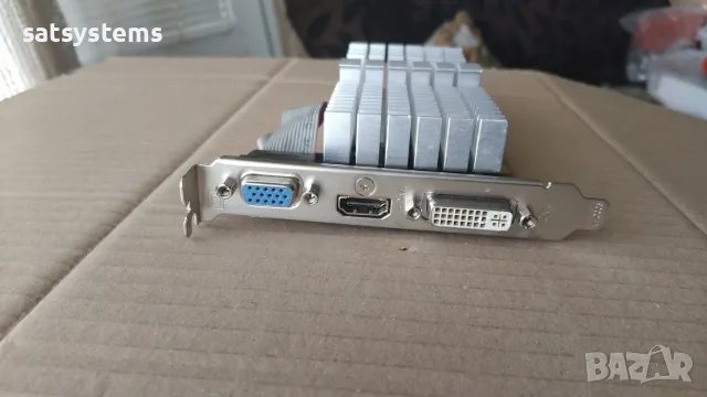 Видео карта NVidia GeForce Gigabyte GT610SL HDMI 1024MB GDDR3 64bit PCI-E , снимка 2 - Видеокарти - 56169163
