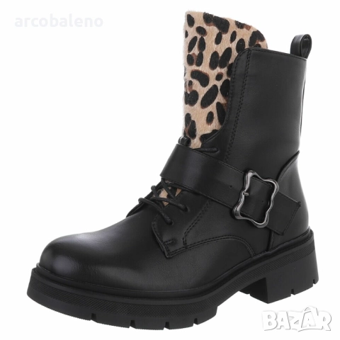 Дамски класически боти до глезена, 3цвята , снимка 7 - Дамски боти - 52804441