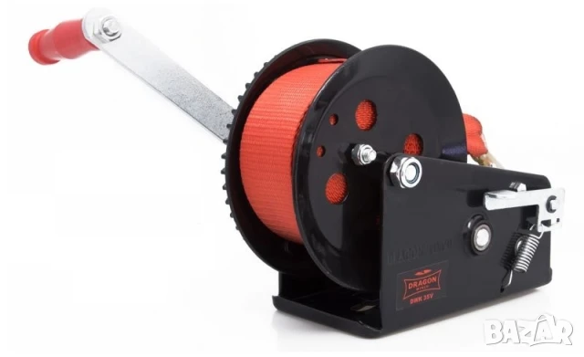 Ръчна лебедка с колан 8м DRAGON WINCH, снимка 6 - Аксесоари и консумативи - 51189507