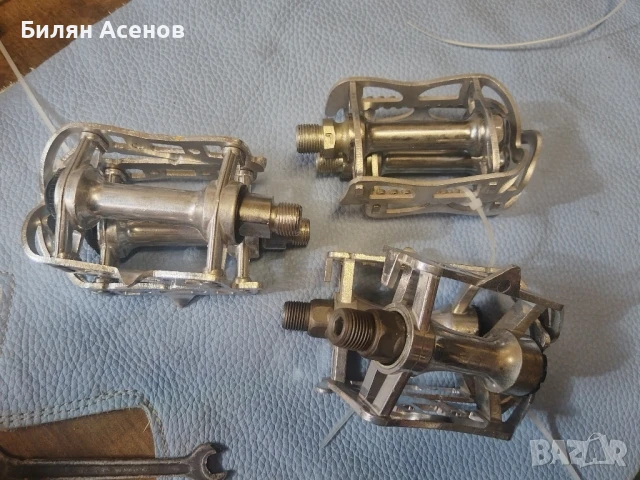 Ретро педали, снимка 8 - Части за велосипеди - 51413275