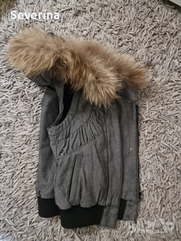 Оригинален, нов елек с естествен косъм лисица , снимка 9 - Елеци - 52975984