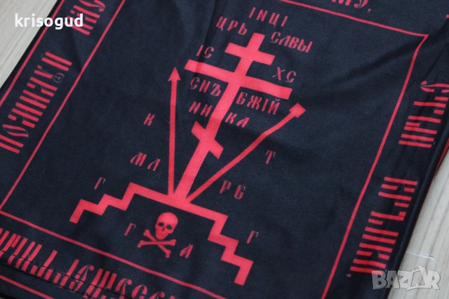 Универсална яка СХИМА ПРАВОСЛАВНИ ОРНАМЕНТИ (Балаквала, бандана, шал), снимка 3 - Шалове - 52670069