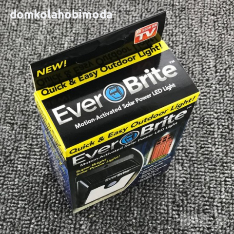 Соларна LED лампа с датчик за движение, 11.5см. Бяла светлина, снимка 3 - Соларни лампи - 36199498