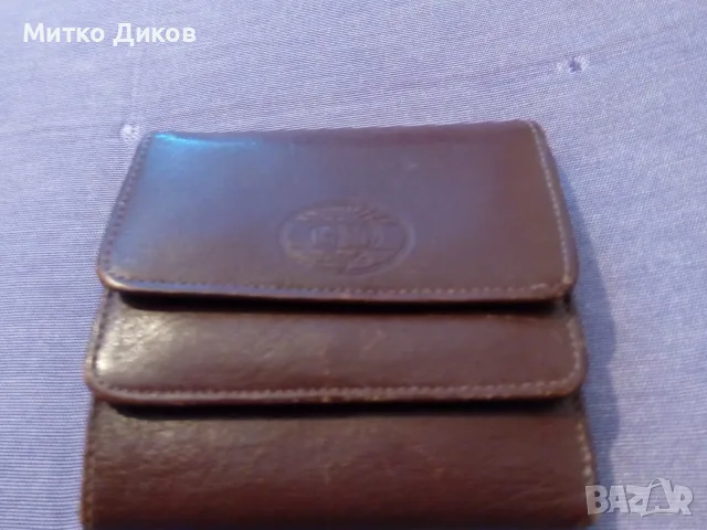 Портфейли 1965г нов 83х80мм- GD 125х100мм и дамско винтидж естествена кожа, снимка 7 - Портфейли, портмонета - 55991961