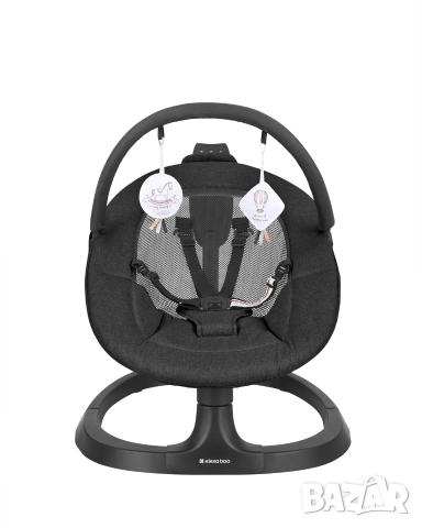 Електрическа люлка Zazu Black, снимка 10 - Детски люлки - 52982767