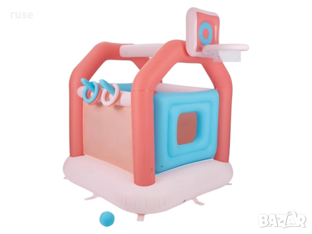 НОВИ! Надуваем детски замък батут с баскетболен кош , снимка 5 - Надуваеми играчки - 51694321