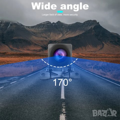 Камера за мултимедия, задно виждане, навигация, HD, камера за кола, автомобил, заден ход, паркиране, снимка 6 - Аксесоари и консумативи - 39429231