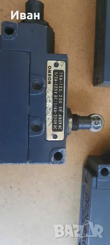 Крайни изключватели Omron, снимка 5 - Резервни части за машини - 56075978