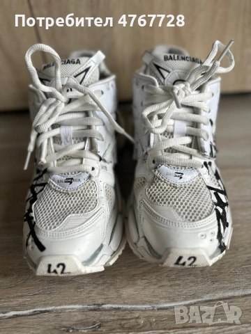 Маратонки Balenciaga Runner р.10.5 , снимка 4 - Маратонки - 53868318