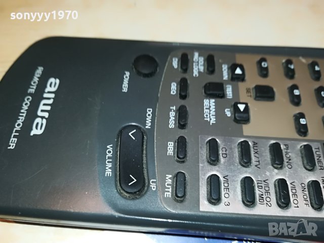 alwa RC-6AR02 big audio remote control-ВНОС SWISS 2504231723, снимка 4 - Ресийвъри, усилватели, смесителни пултове - 40484599