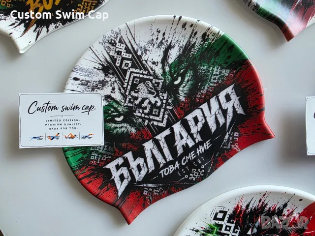 Swim Cap / плувна шапка / шапка за плуване / плувка / плуване, снимка 2 - Водни спортове - 56232074