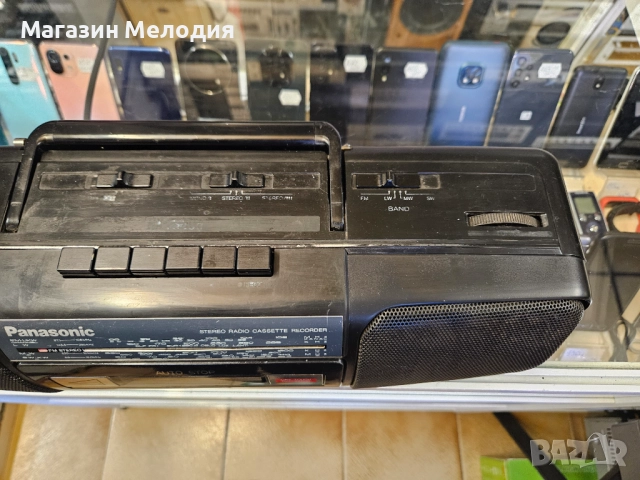 Радиокасетофон Panasonic RX-FS400 Работи само на радио (стрелката на радиото не се движи, но хваща в, снимка 7 - Радиокасетофони, транзистори - 51837105
