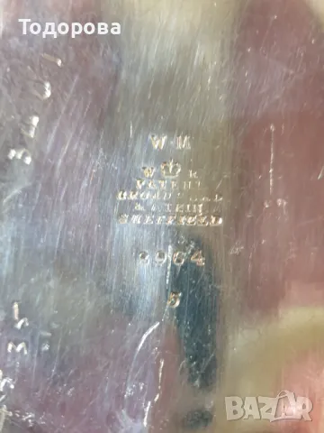 Голяма антична посребрена кана, снимка 6 - Антикварни и старинни предмети - 50052651