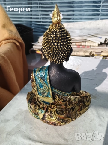 Статуетка Буда-23, снимка 6 - Статуетки - 52376074
