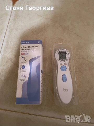Чисто нов безконтактен термометър , снимка 1