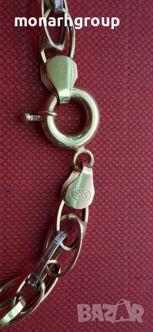 Златен ланец, снимка 7 - Колиета, медальони, синджири - 53388423